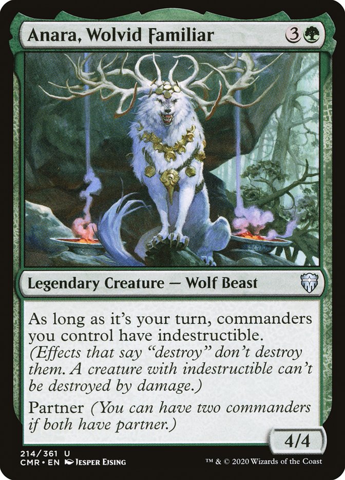 Anara, Wolvid Familiar [Commander Legends] 