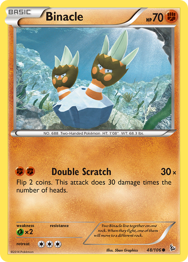 Binacle (48/106) [XY: Flashfire]