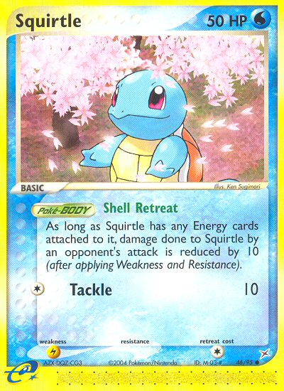 Squirtle (46/95) [EX: Team Magma vs Team Aqua] 