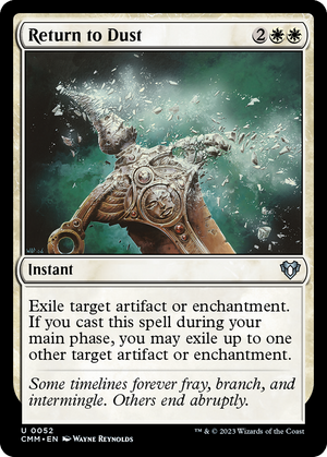 Return to Dust [Commander Masters] 