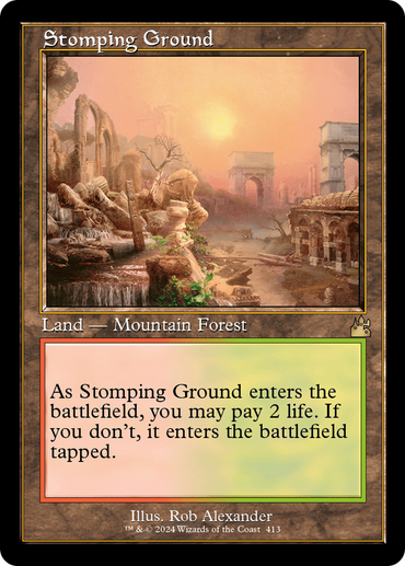 Stomping Ground (Retro) [Ravnica Remastered] 