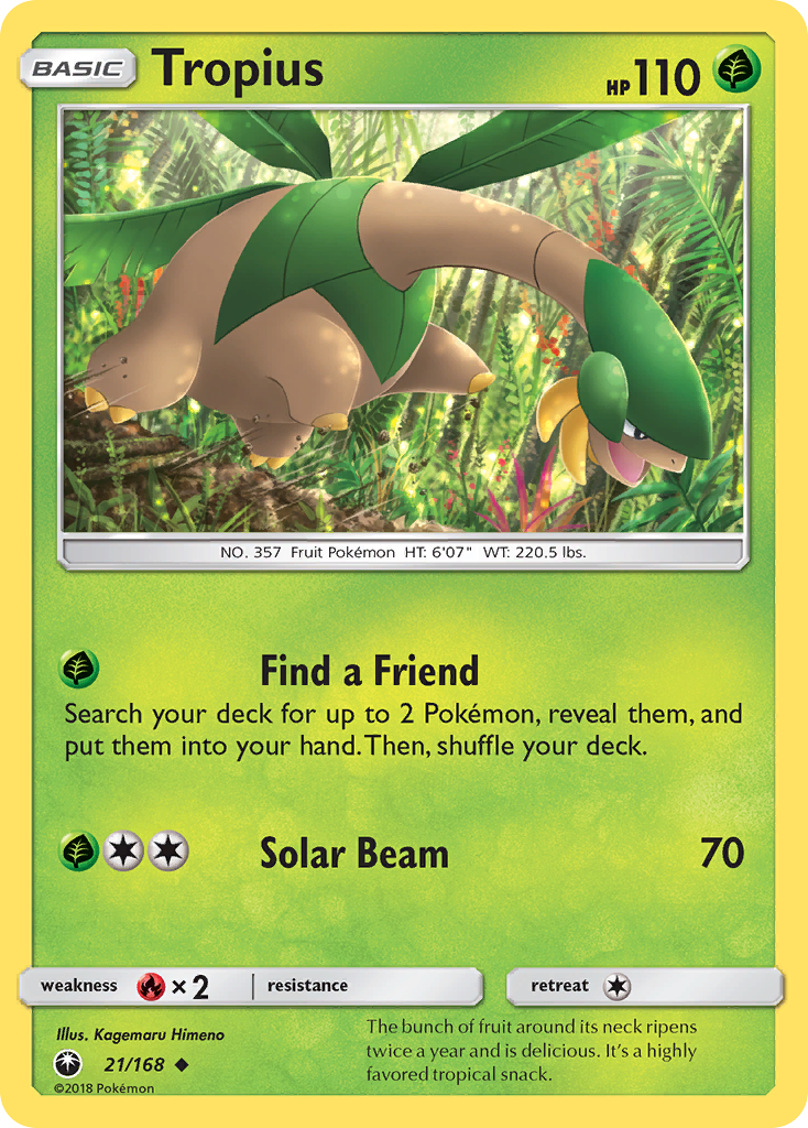 Tropius (21/168) [Sun & Moon: Celestial Storm]