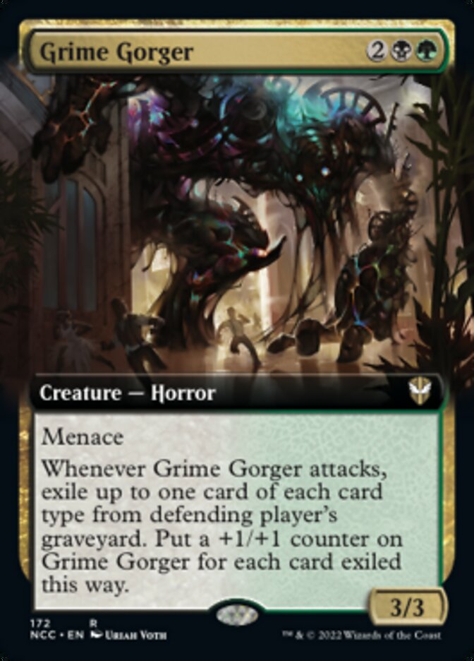 Grime Gorger (Extended Art) [Streets of New Capenna Commander] 