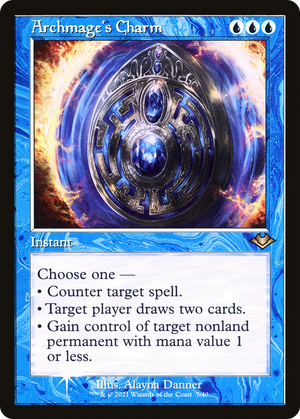Archmage's Charm (Retro Foil Etched) [Modern Horizons] 