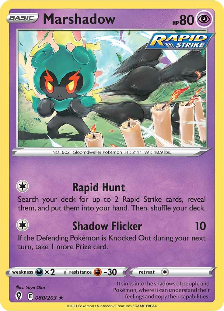 Marshadow (080/203) [Sword & Shield: Evolving Skies] 