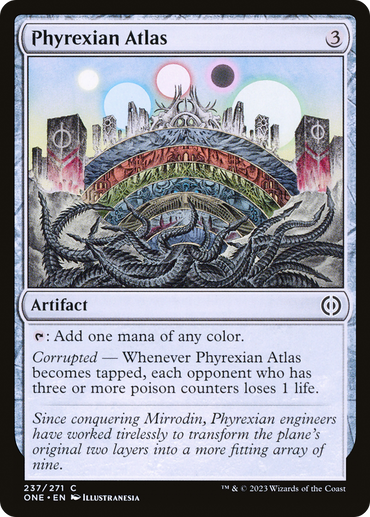 Phyrexian Atlas [Phyrexia: All Will Be One] 