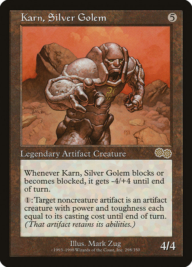 Karn, Silver Golem [Urza's Saga] 