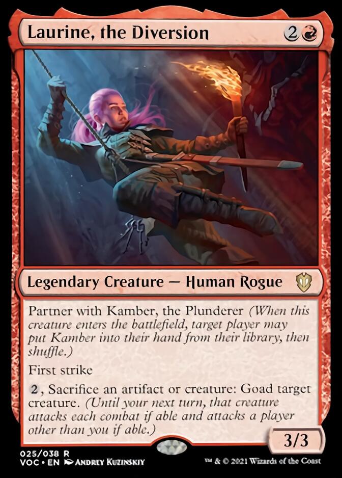 Laurine, the Diversion [Innistrad: Crimson Vow Commander] 