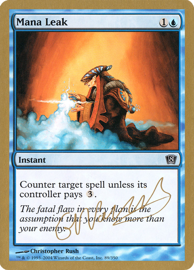 Mana Leak (Gabriel Nassif) [World Championship Decks 2004] 