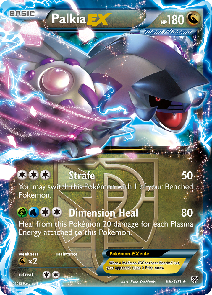 Palkia EX (66/101) [Black &amp; White: Plasma Blast] 