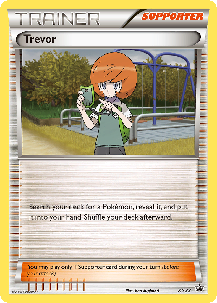 Trevor (XY33) [XY: Black Star Promos]