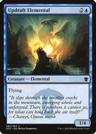 Updraft Elemental [Dragons of Tarkir] 