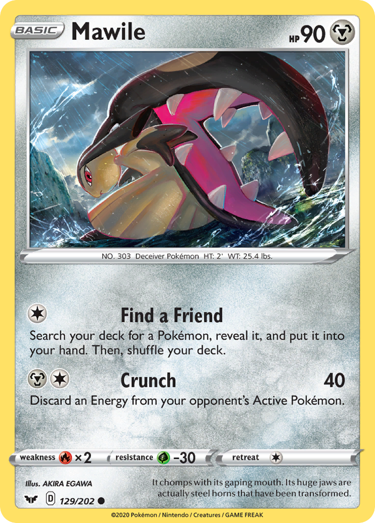 Mawile (129/202) [Sword & Shield: Base Set] 