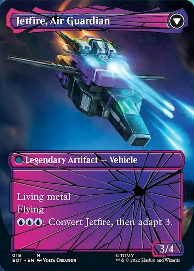 Jetfire, Ingenious Scientist // Jetfire, Air Guardian (Shattered Glass) [Transformers] 