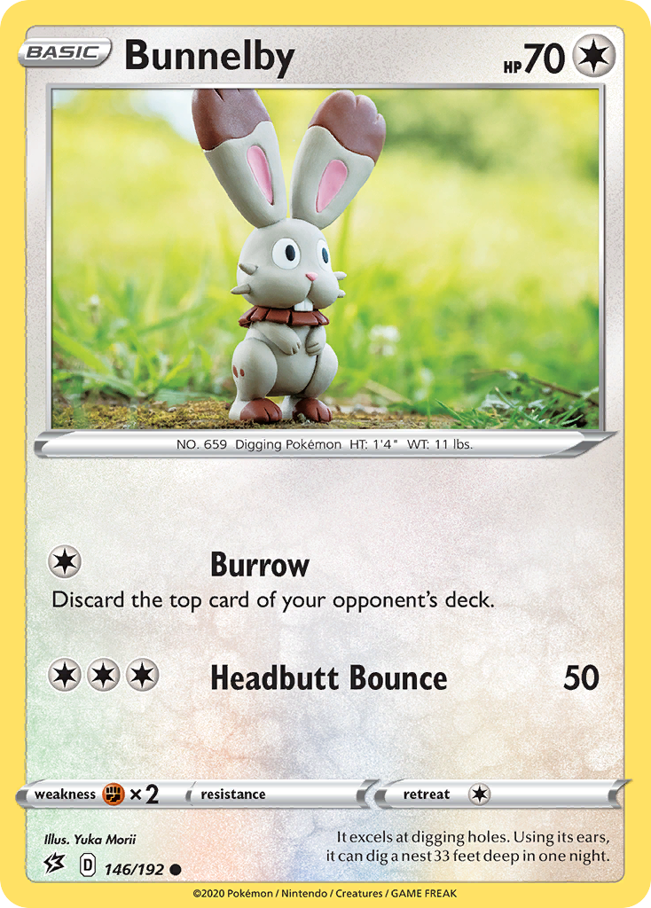 Bunnelby (146/192) [Sword & Shield: Rebel Clash] 