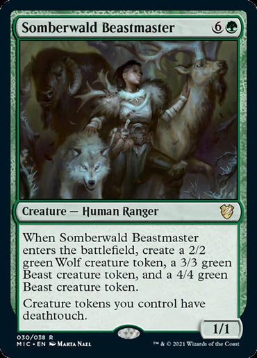 Somberwald Beastmaster [Innistrad: Midnight Hunt Commander] 