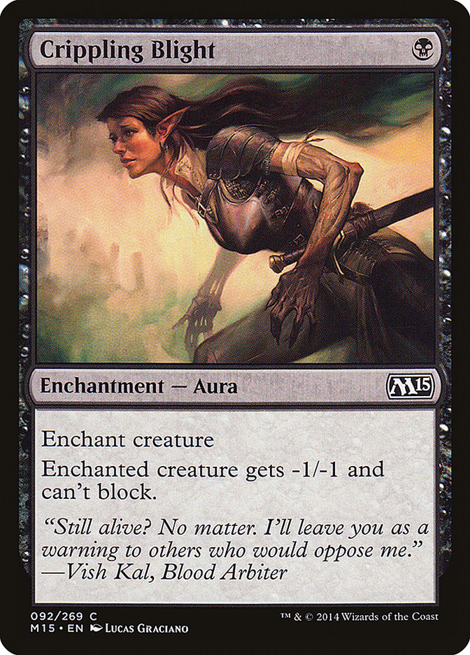 Crippling Blight [Magic 2015] 