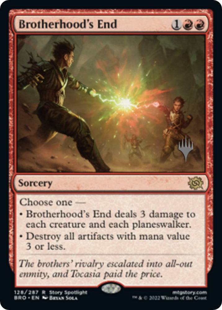Brotherhood's End (Promo Pack) [The Brothers' War Promos] 