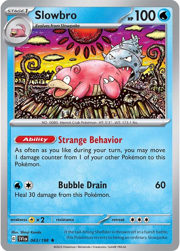 Slowbro (043/198) [Scarlet & Violet: Base Set] 