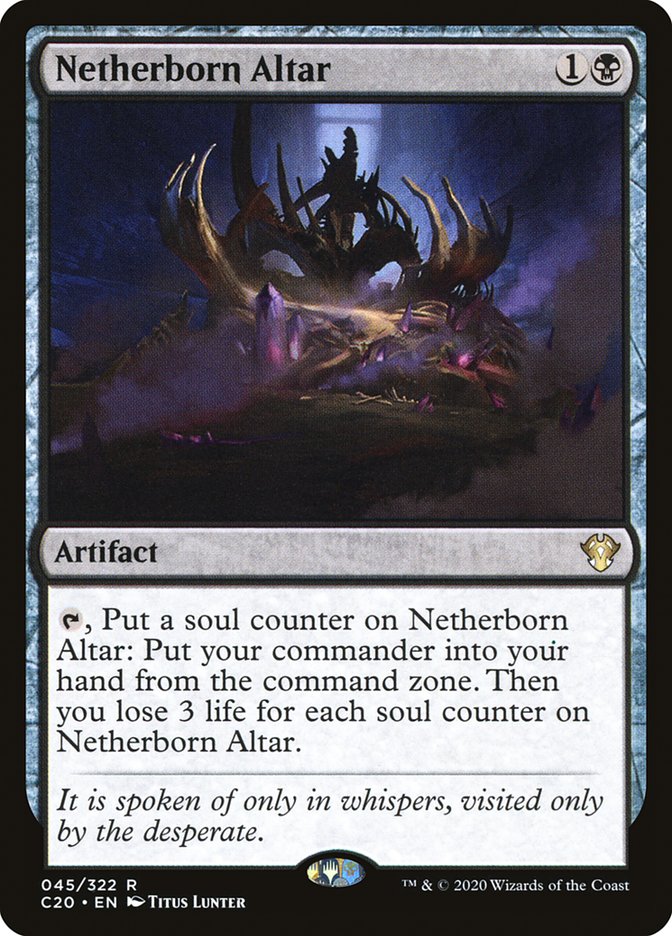 Netherborn Altar [Commander 2020] 