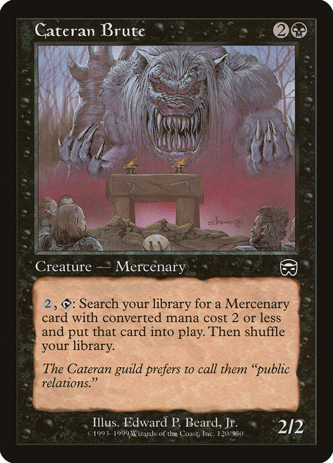 Cateran Brute [Mercadian Masks] 