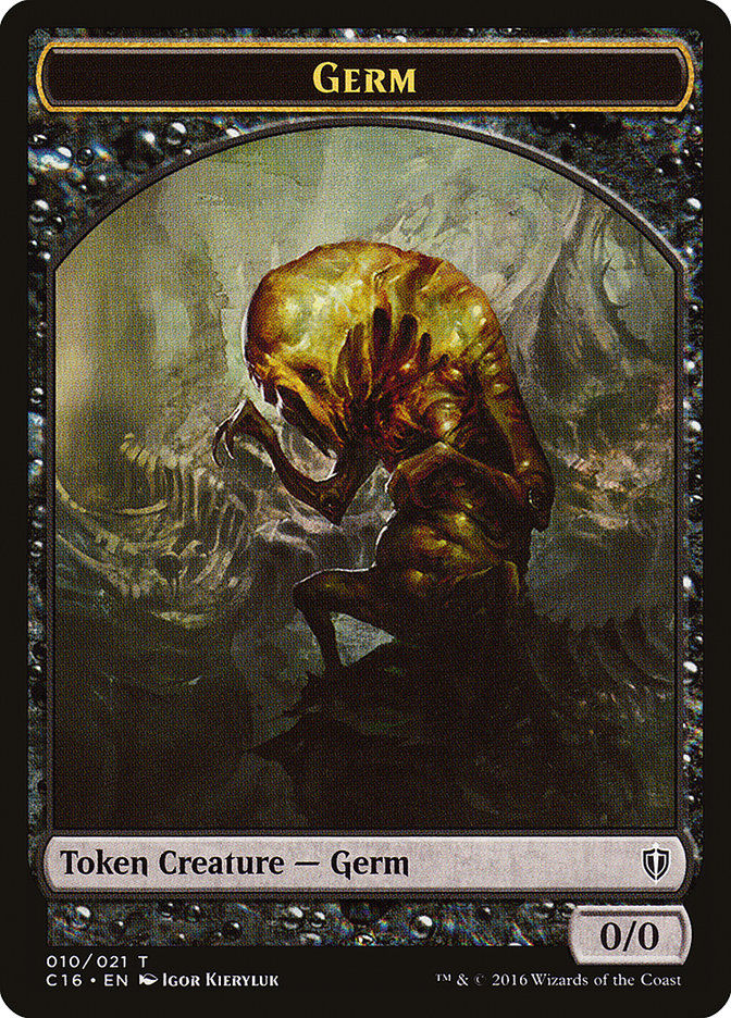 Germ // Spirit (006) Double-Sided Token [Order 2016 Tokens] 