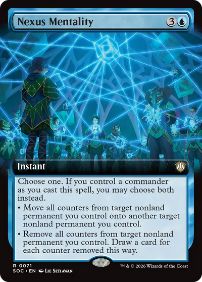 Nexus Mentality (Extended Art) [Secrets of Strixhaven Commander]