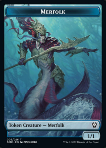 Merfolk Token [Dominaria United Commander Tokens]