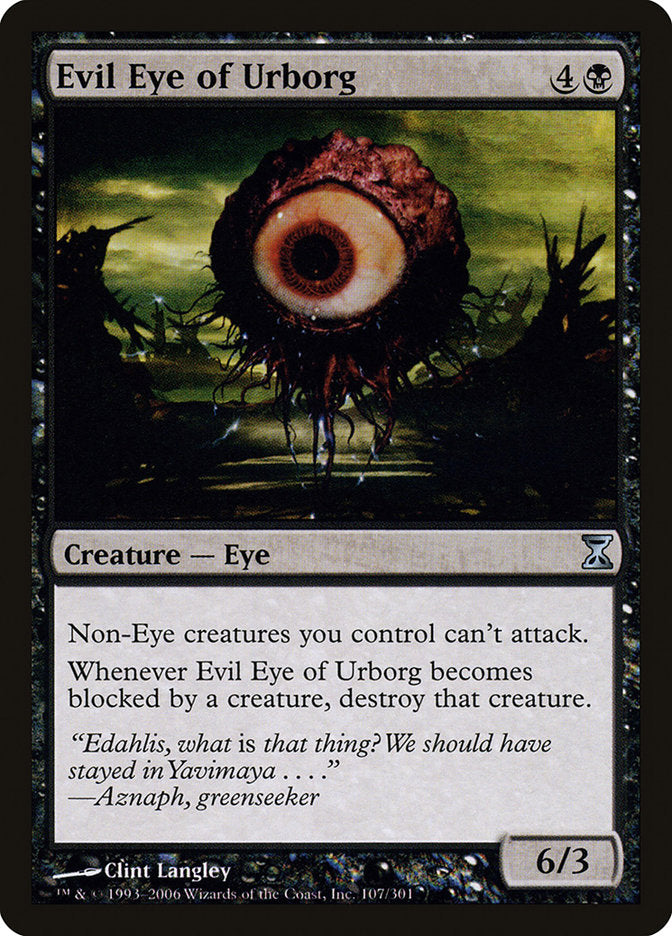 Evil Eye of Urborg [Time Spiral] 