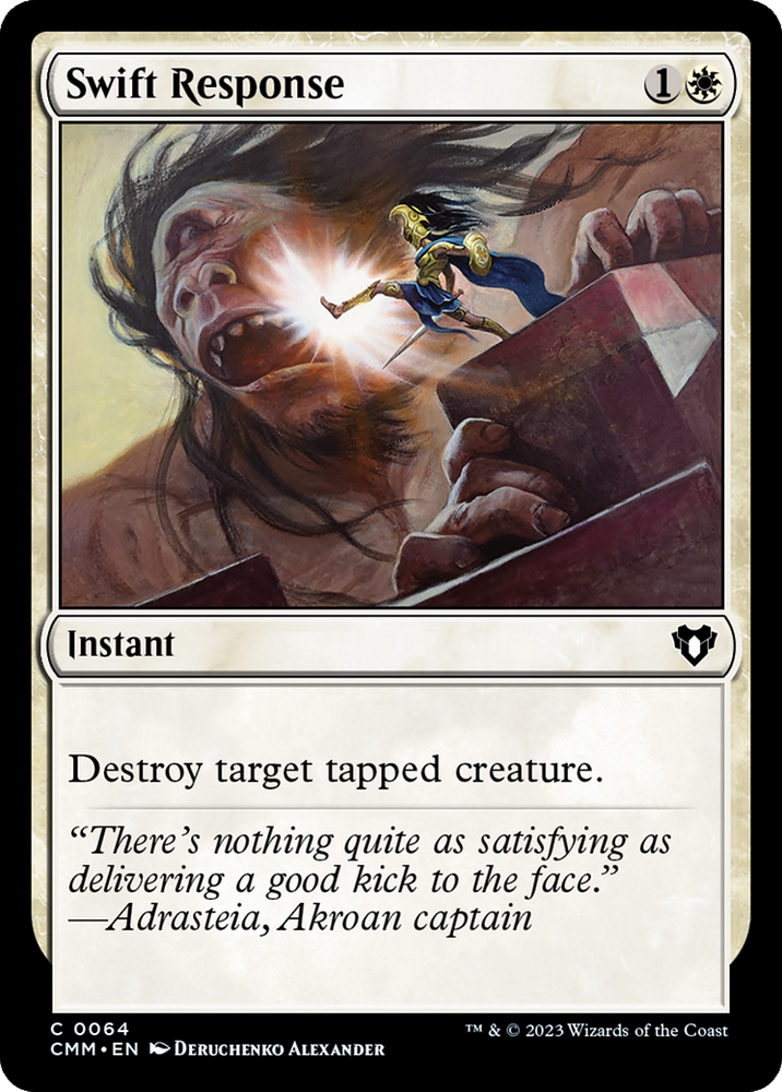 Swift Response [Commander Masters] 