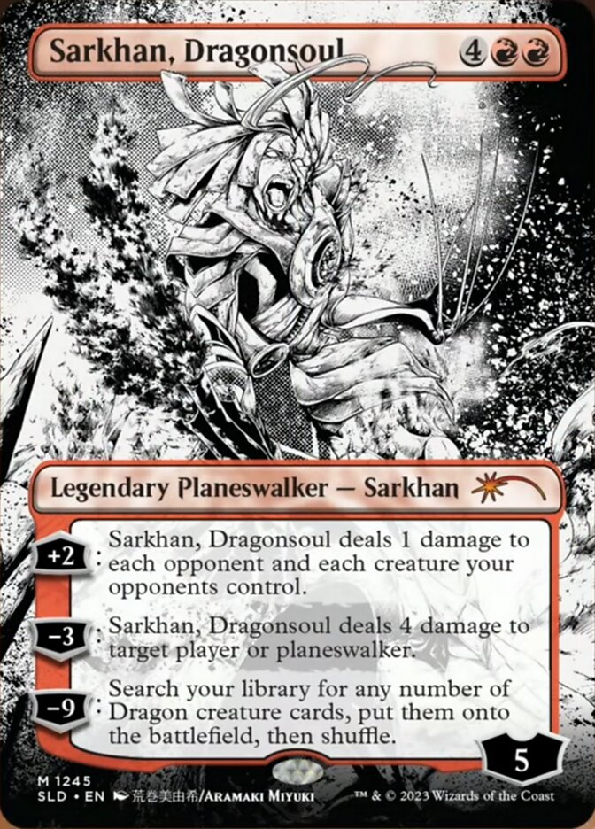 Sarkhan, Dragonsoul (Borderless) [Secret Lair Drop Series] 