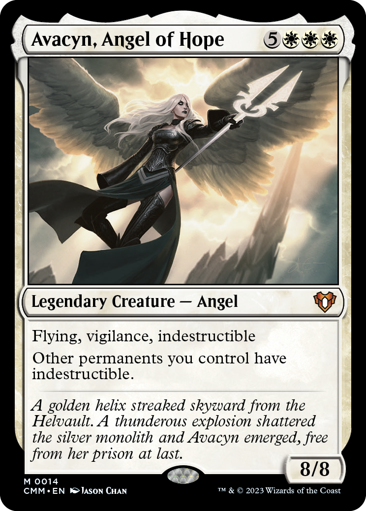 Avacyn, Angel of Hope [Commander Masters] 