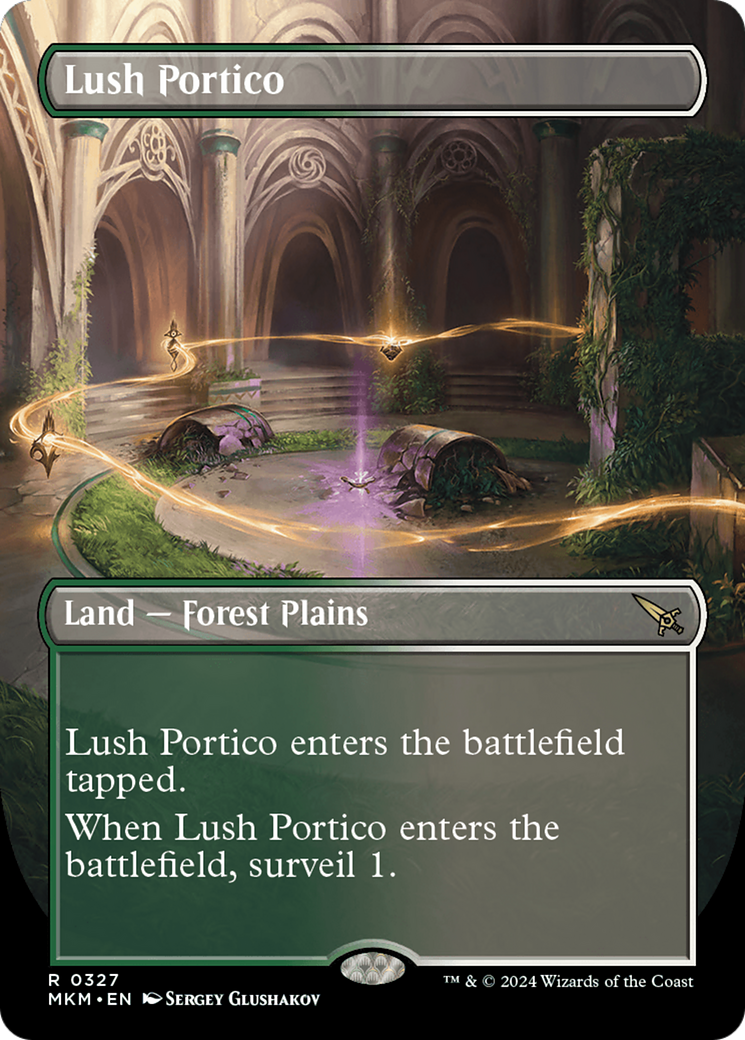 Lush Portico (Borderless) [Murders at Karlov Manor] 