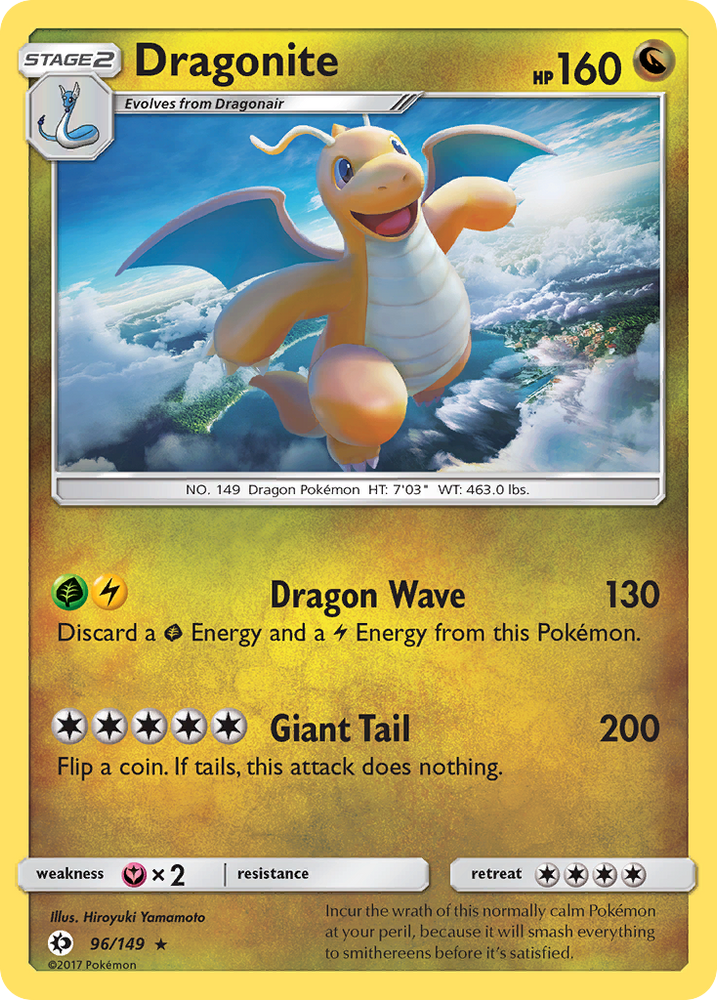 Dragonite (96/149) [Sun &amp; Moon: Base Set] 