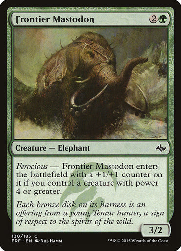 Frontier Mastodon [Fate Reforged]