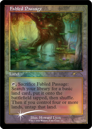 Fabled Passage (Promo) [Wizards Play Network 2021] 