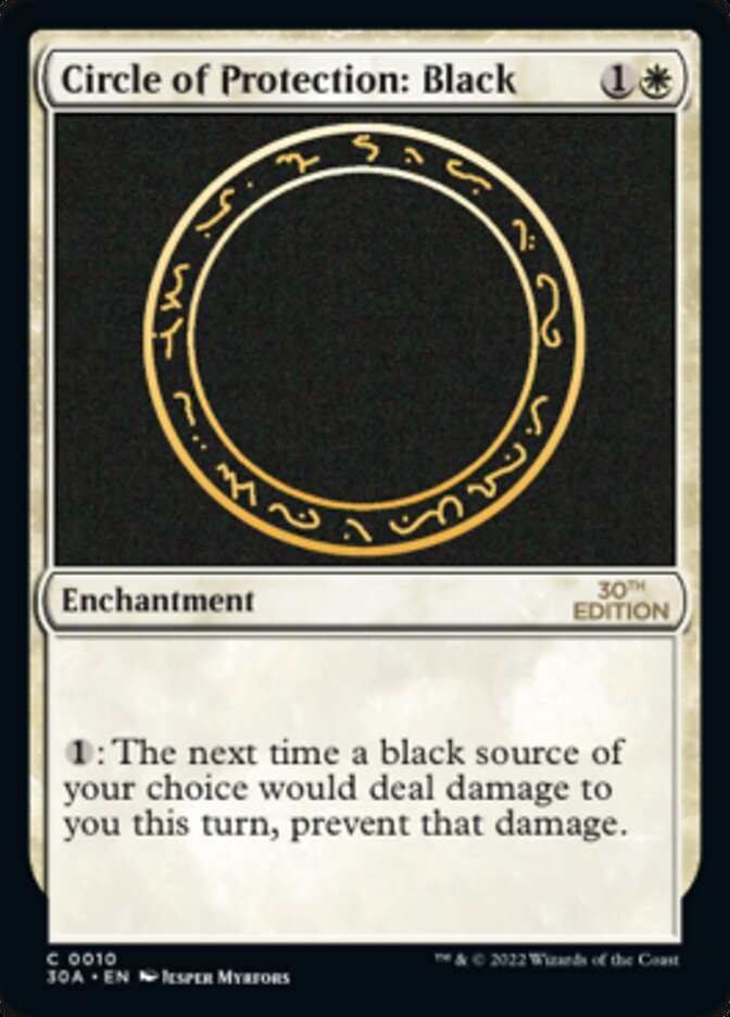Circle of Protection: Black [30th Anniversary Edition] 