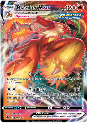 Blaziken VMAX (021/198) [Sword & Shield: Chilling Reign]