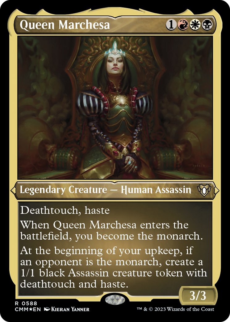 Queen Marchesa (Foil Etched) [Commander Masters] 