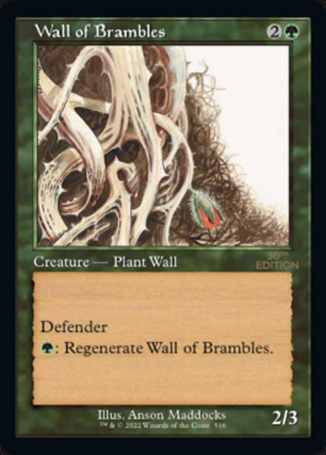 Wall of Brambles (Retro) [30th Anniversary Edition] 