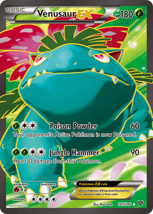 Venusaur EX (141/146) [XY: Base Set] 