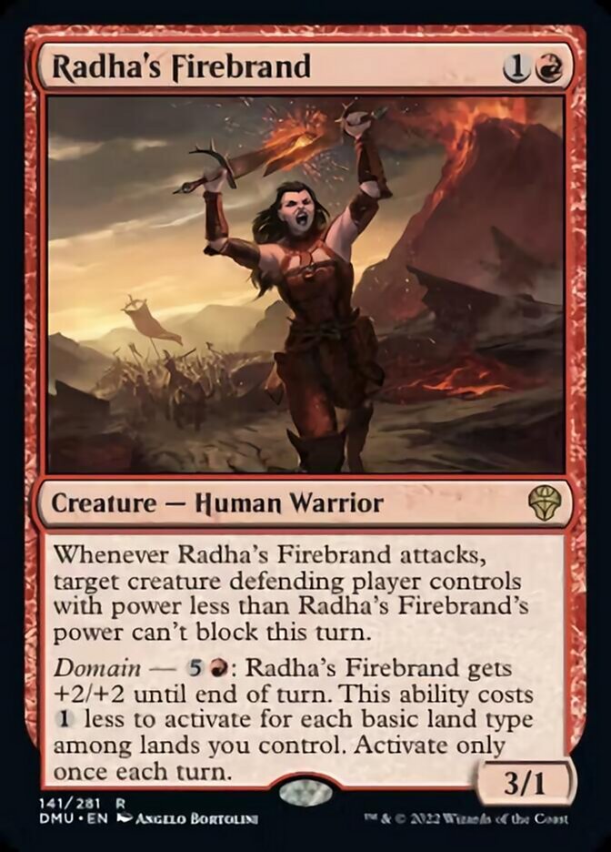 Radha's Firebrand [Dominaria United] 