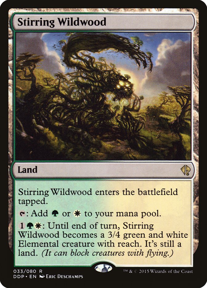Stirring Wildwood [Duel Decks: Zendikar vs. Eldrazi] 