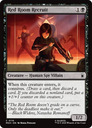 Red Room Recruit [Marvel Super Heroes]