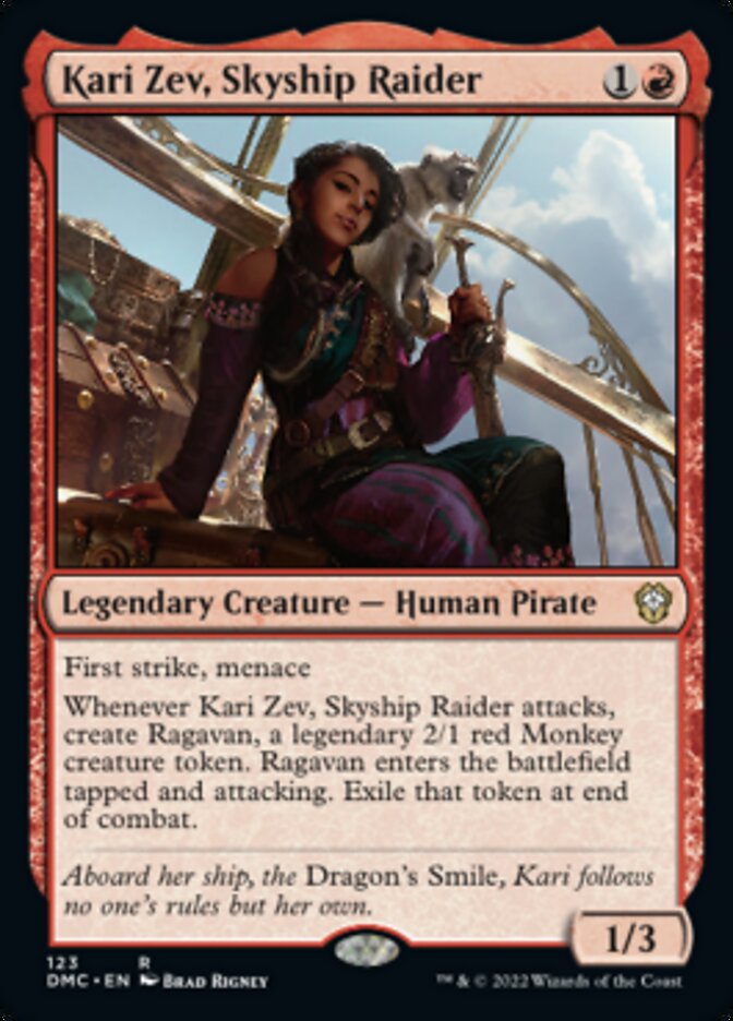 Kari Zev, Skyship Raider [Dominaria United Commander] 