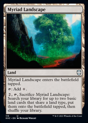 Myriad Landscape [Kaldheim Commander] 