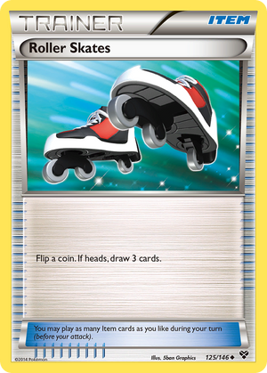 Roller Skates (125/146) [XY: Base Set] 