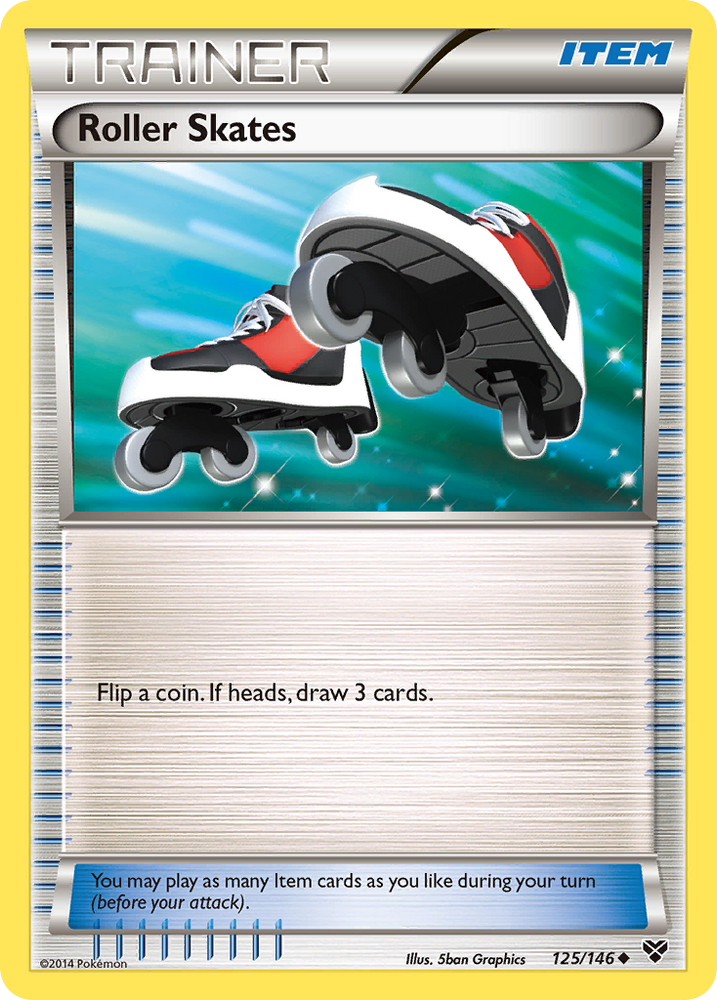 Roller Skates (125/146) [XY: Base Set] 