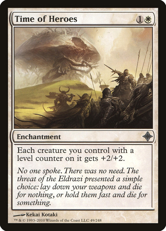 Time of Heroes [Rise of the Eldrazi] 