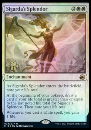 Sigarda's Splendor [Innistrad: Midnight Hunt Prerelease Promos] 